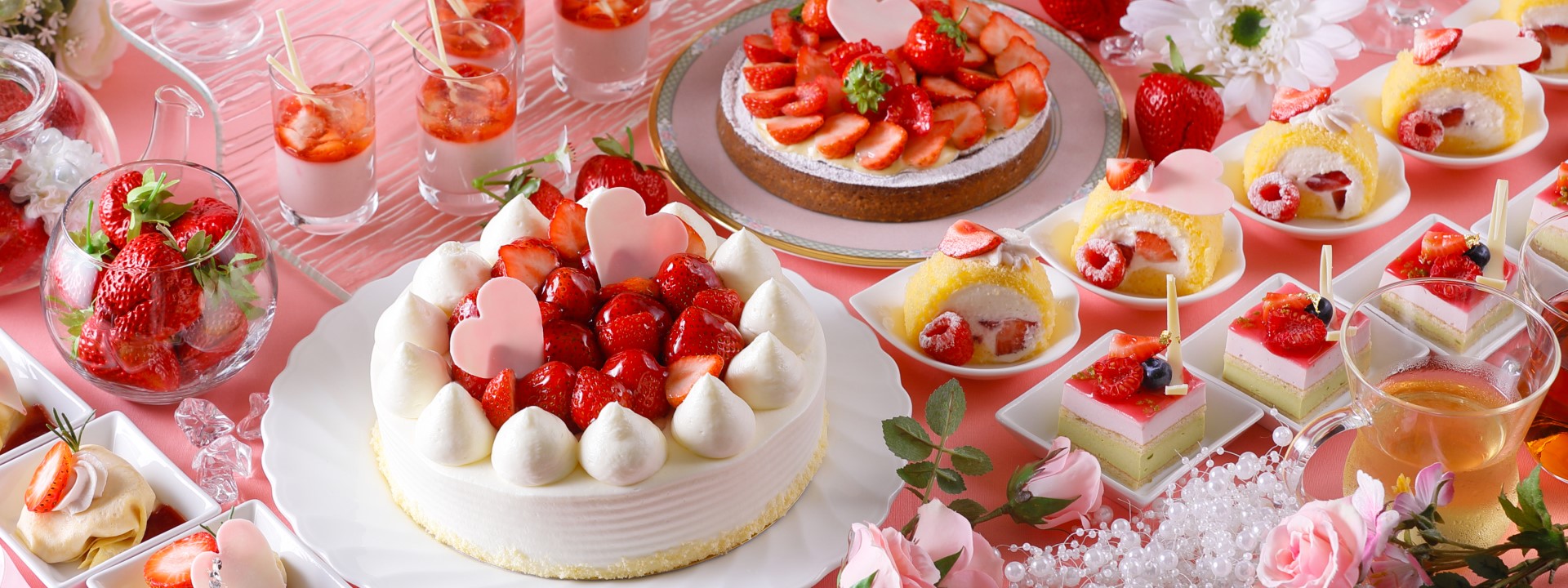 ナイトスイーツブッフェ ～ストロベリー～