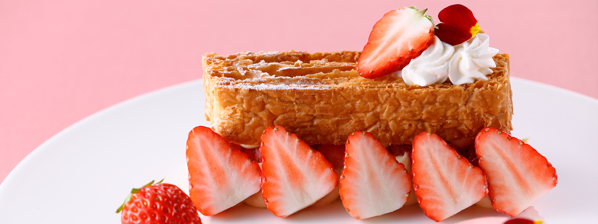 苺のミルフィーユ