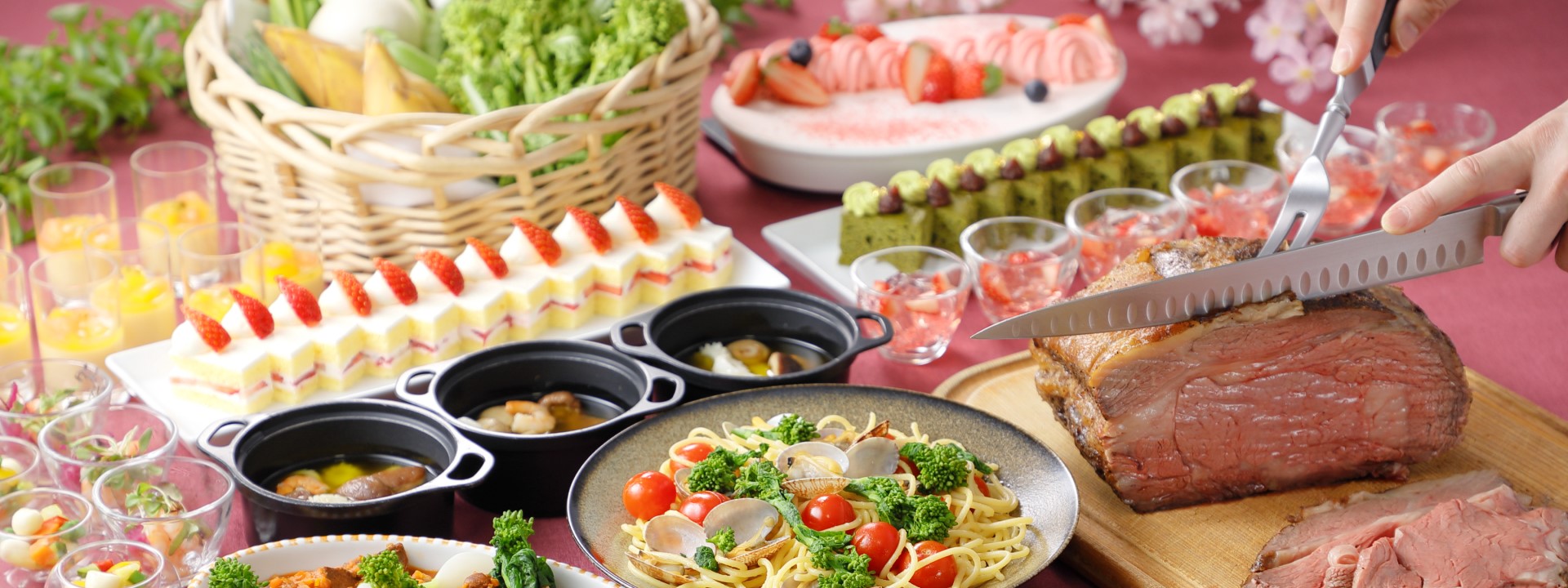 ウィークエンドブッフェ『～春満開～　スプリングフェア』